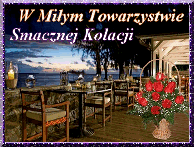 Smacznej kolacji w miłym towarzystwie